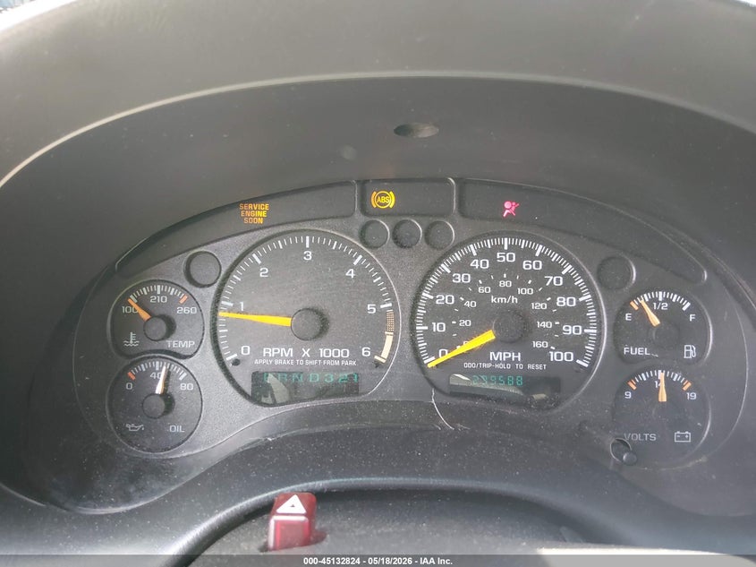 2000 Chevrolet Blazer Ls VIN: 1GNDT13W3Y2181942 Lot: 45132824