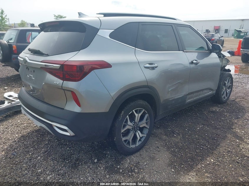 2021 KIA SELTOS auction photo 4