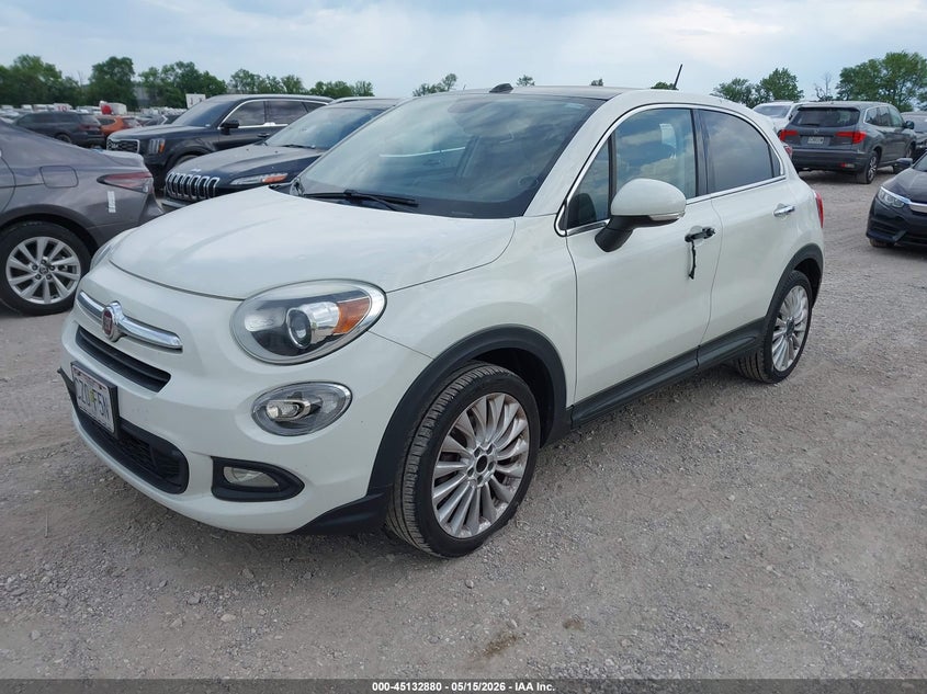 Vin: zfbcfxdt8gp385028, lot: 45630509, fiat 500x lounge 20162