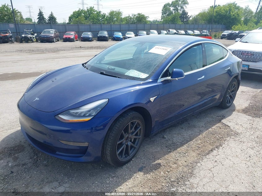 Vin: 5yj3e1eb9kf452712, lot: 45630516, tesla model 3 long range/performance 20192