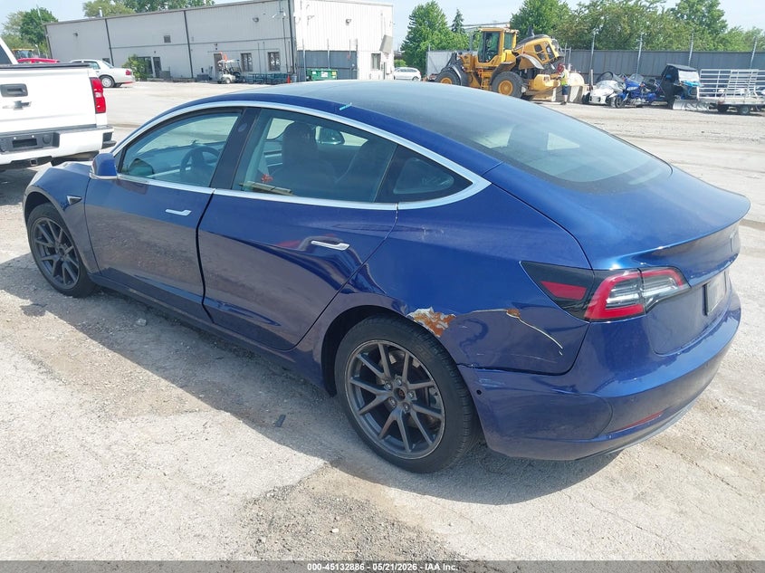 Vin: 5yj3e1eb9kf452712, lot: 45630516, tesla model 3 long range/performance 20193