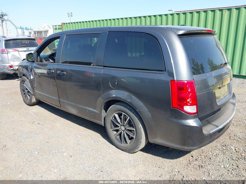 Vin: 2c4rdgegxjr205519, lot: 45630520, dodge grand caravan gt 20183