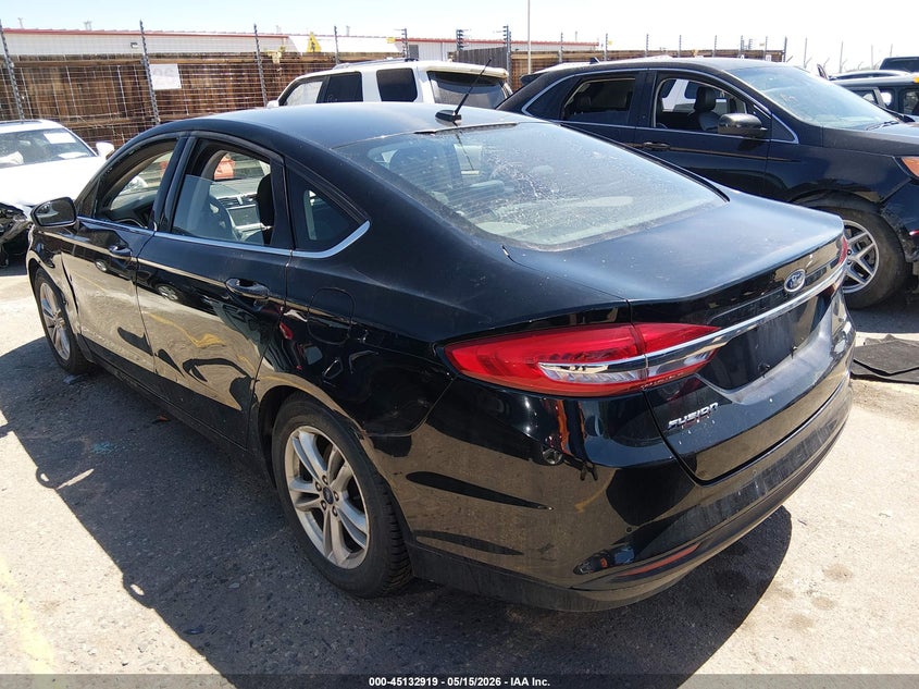 VIN 3FA6P0HD3JR279481 2018 FORD FUSION SE