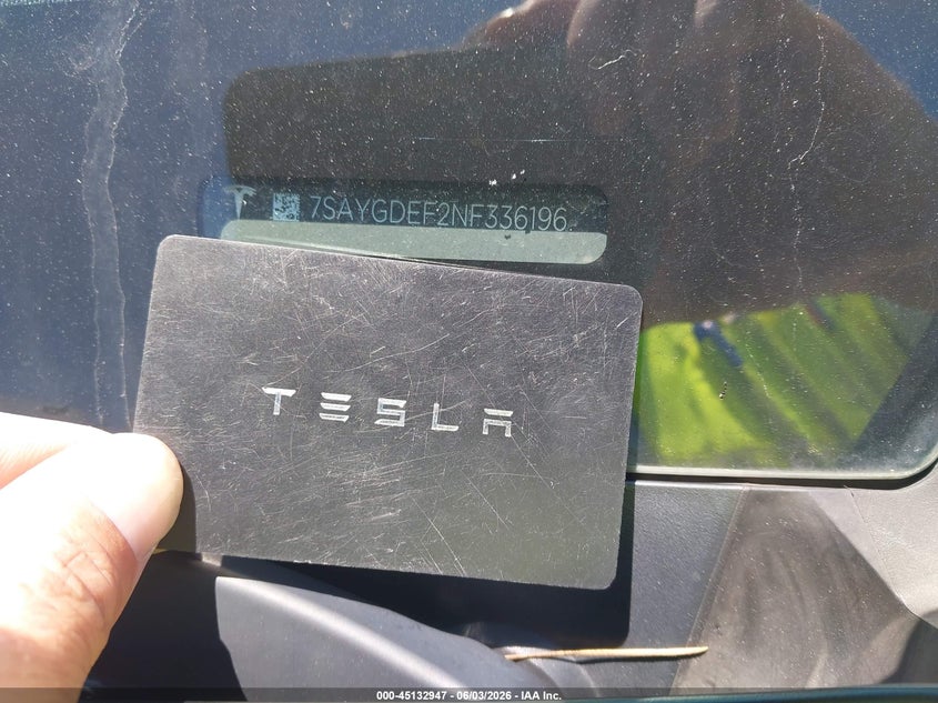 2022 TESLA MODEL Y SPORT UTILITY VEHICLE ELECTRIC