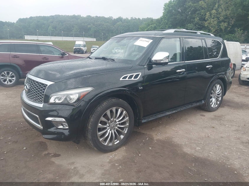 Vin: jn8az2ne6g9124259, lot: 45630619, infiniti qx80 20162