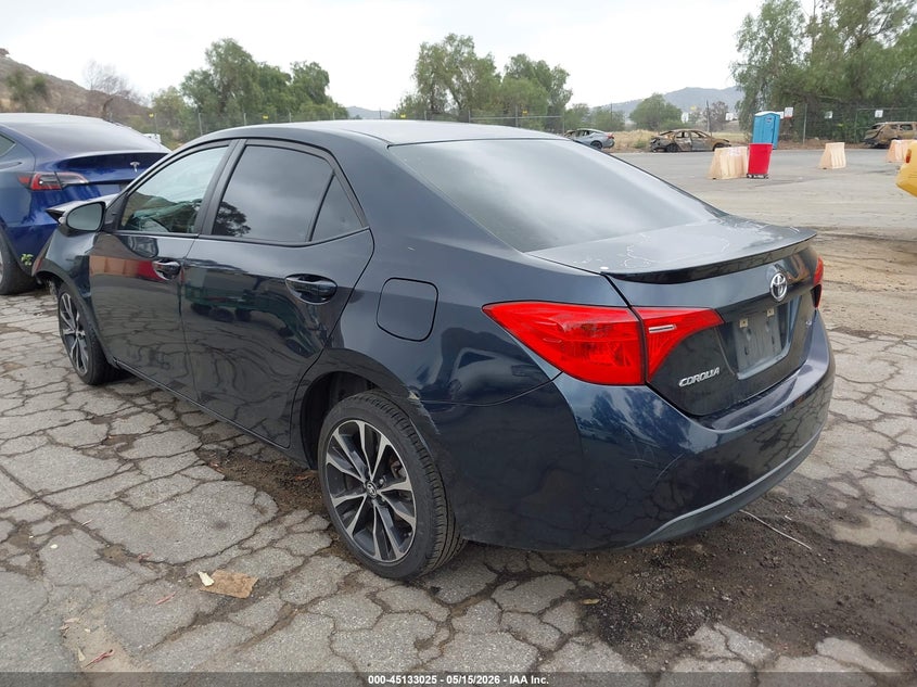 2017 TOYOTA COROLLA SEDAN 1.8L I-4 DOHC, VVT, 132HP