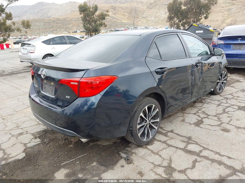 2017 TOYOTA COROLLA SEDAN 1.8L I-4 DOHC, VVT, 132HP
