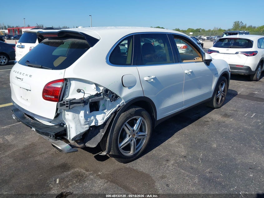 Vin: wp1ae2a20ela50998, lot: 45630757, porsche cayenne hybrid s 20144