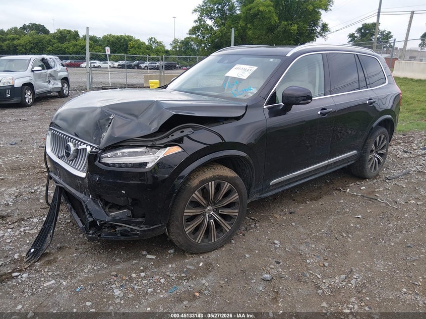 Vin: yv4a221l7l1534787, lot: 45630772, volvo xc90 t6 inscription 6 passenger 20202