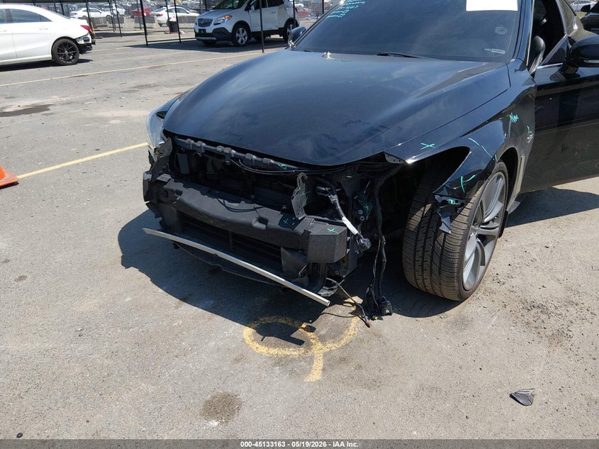 2018 Infiniti Q60 3.0T Red Sport 400 VIN: JN1FV7EL4JM631211 Lot: 45133163