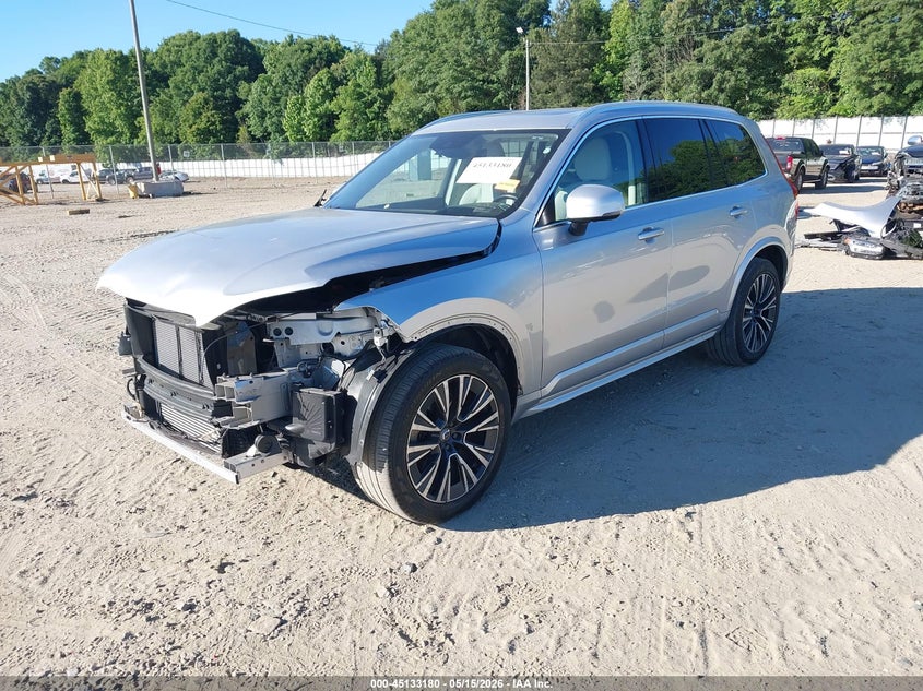 Vin: yv4102ck6n1856821, lot: 45630809, volvo xc90 t5 momentum 7 passenger 20222