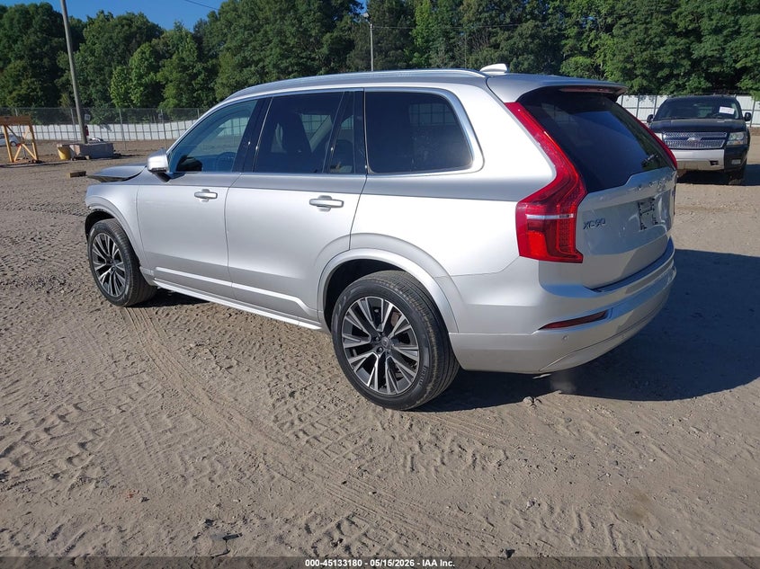 Vin: yv4102ck6n1856821, lot: 45630809, volvo xc90 t5 momentum 7 passenger 20223