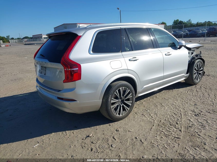 Vin: yv4102ck6n1856821, lot: 45630809, volvo xc90 t5 momentum 7 passenger 20224