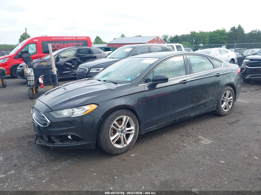 Vin: 3fa6p0hd3jr143979, lot: 45630821, ford fusion se 20182
