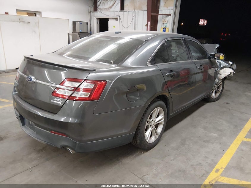 Vin: 1fahp2e88fg148637, lot: 45630823, ford taurus sel 20154