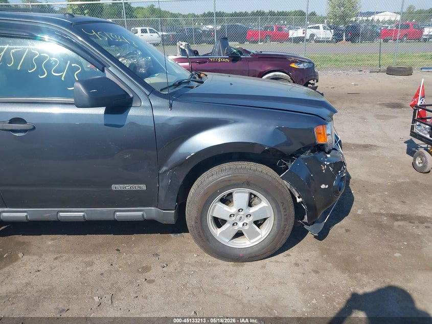 FORD ESCAPE 2008 VIN 1FMCU03188KD76186