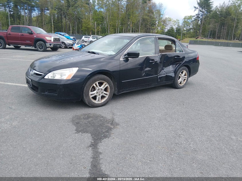 2007 Honda Accord 2.4 Ex 1HGCM56787A097568 photo 1