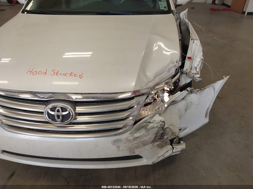 2011 Toyota Avalon VIN: 4T1BK3DB7BU431166 Lot: 45133340