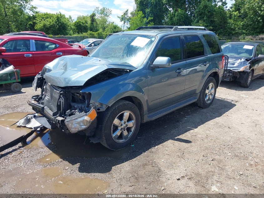 Vin: 1fmcu9e71ckc23826, lot: 45631009, ford escape limited 20122