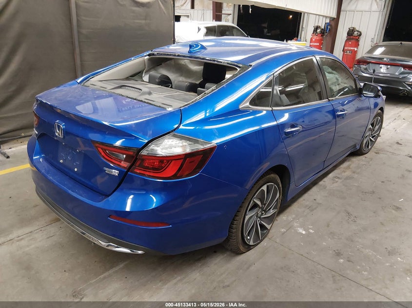 Vin: 19xze4f92ke020945, lot: 45631042, honda insight touring 20194