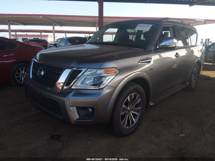 Vin: jn8ay2nd1k9091383, lot: 45631050, nissan armada sl 20192