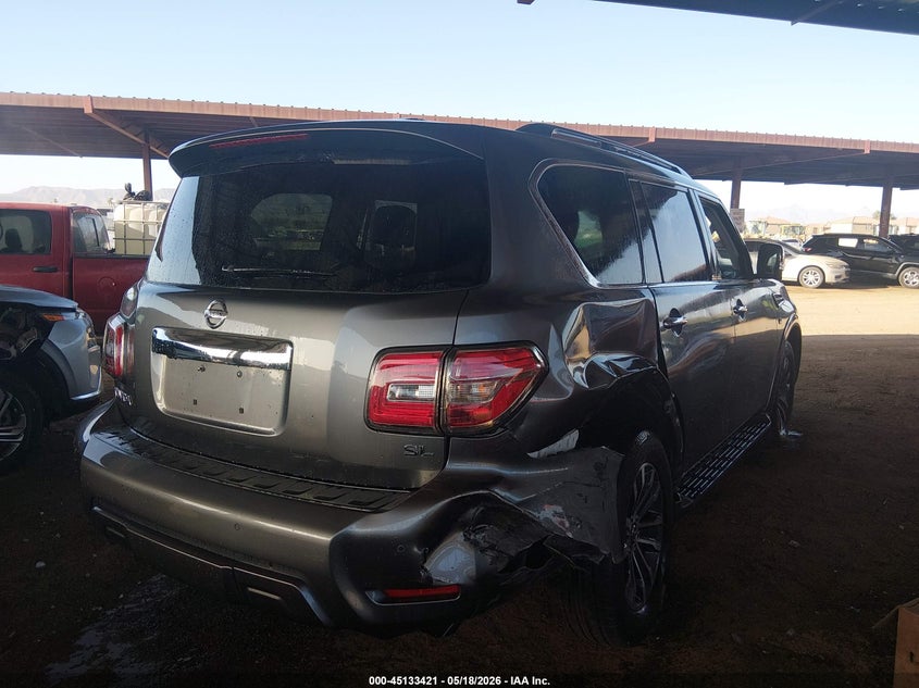 Vin: jn8ay2nd1k9091383, lot: 45631050, nissan armada sl 20194