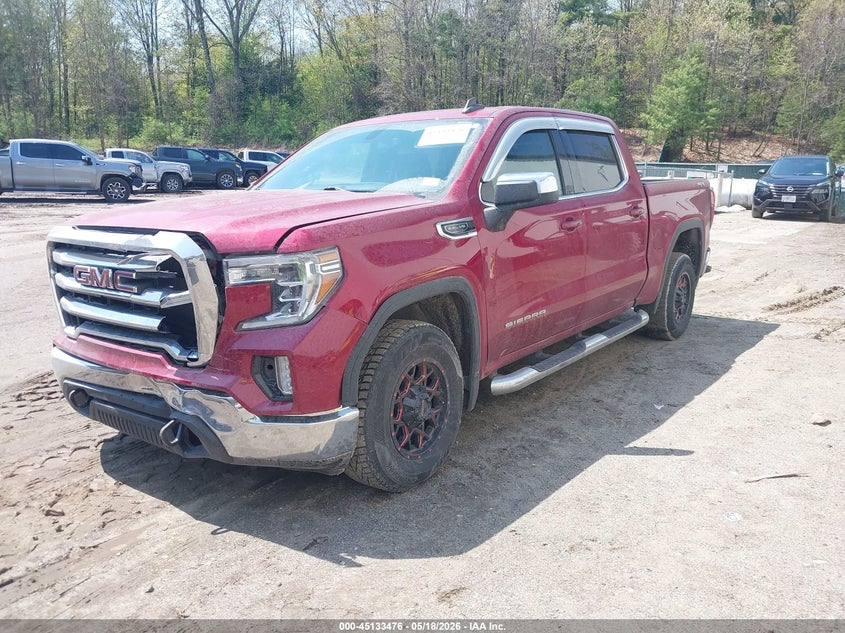 Vin: 3gtu9bed9lg278023, lot: 45631105, gmc sierra 1500 4wd  short box sle 20202