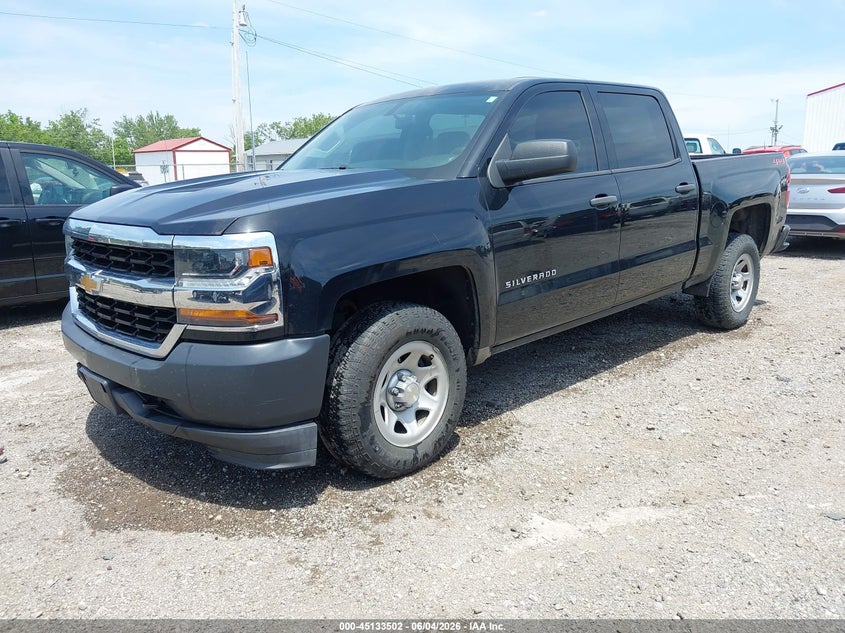 Vin: 3gcukneh8jg140530, lot: 45631131, chevrolet silverado 1500 wt 20182