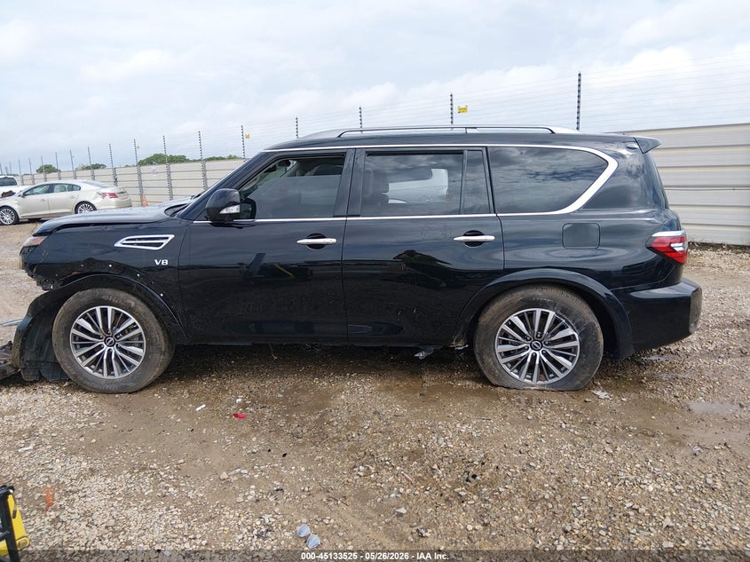 2022 Nissan Armada Sl 4Wd VIN: JN8AY2BD4N9676886 Lot: 45133525