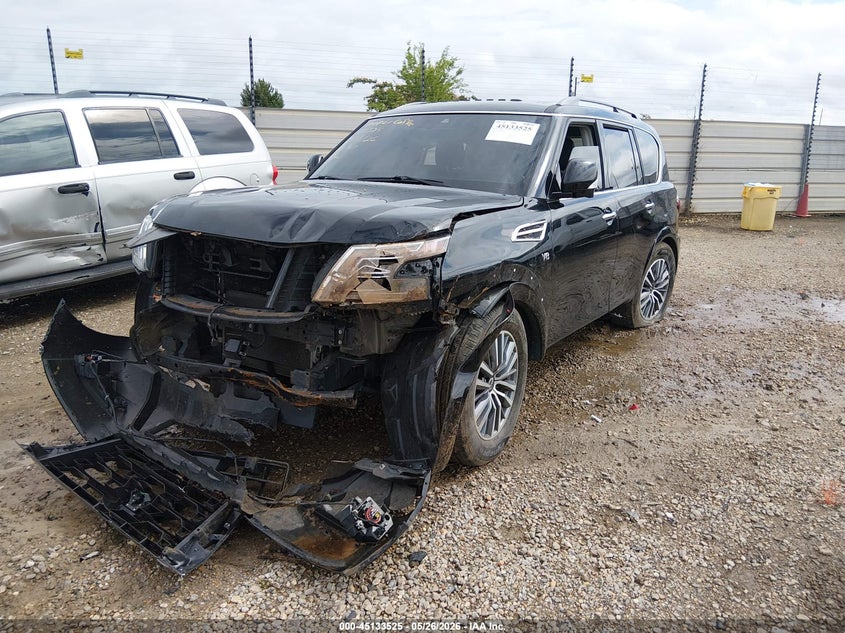 Vin: jn8ay2bd4n9676886, lot: 45631154, nissan armada sl 4wd 20222