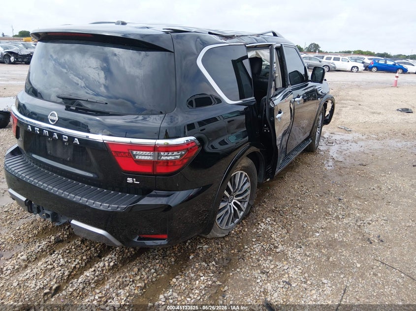 2022 NISSAN ARMADA auction photo 4