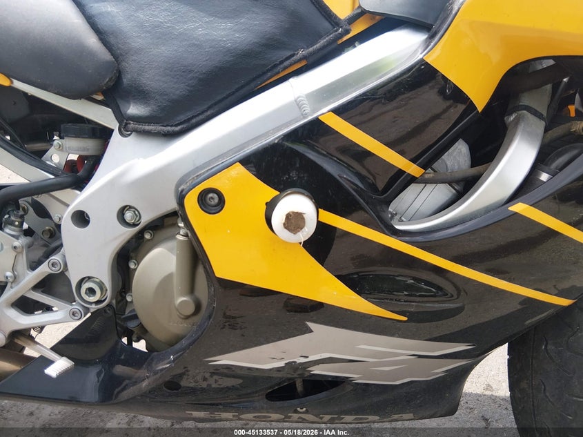 2000 Honda Cbr600 F4 VIN: JH2PC3500YM101650 Lot: 45133537