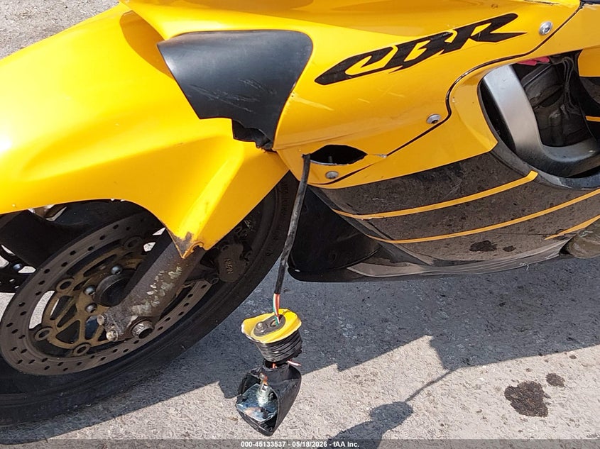 2000 Honda Cbr600 F4 VIN: JH2PC3500YM101650 Lot: 45133537
