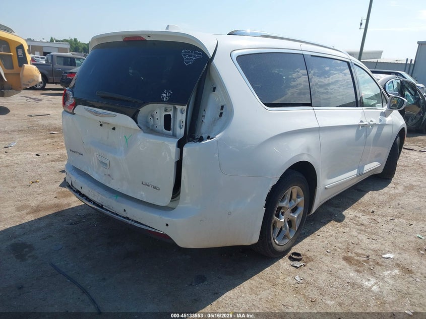 2018 CHRYSLER PACIFICA VAN 3.6L V-6 DOHC, VVT, 287HP