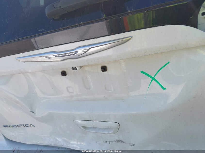 2018 CHRYSLER PACIFICA VAN 3.6L V-6 DOHC, VVT, 287HP