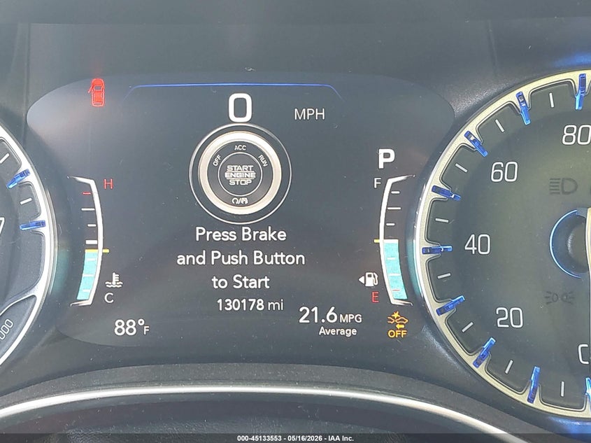 2018 CHRYSLER PACIFICA VAN 3.6L V-6 DOHC, VVT, 287HP