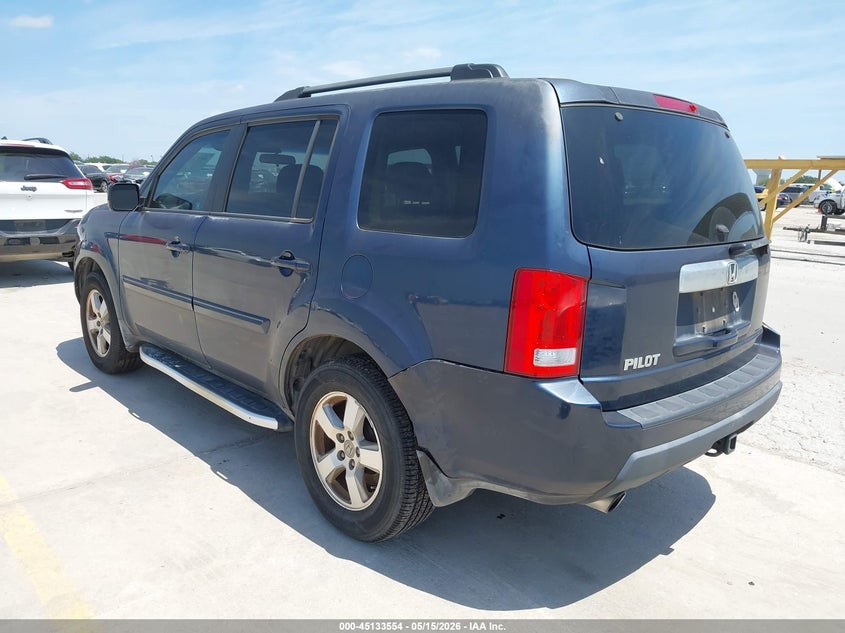 Vin: 5fnyf3h48bb055357, lot: 45631184, honda pilot ex 20113