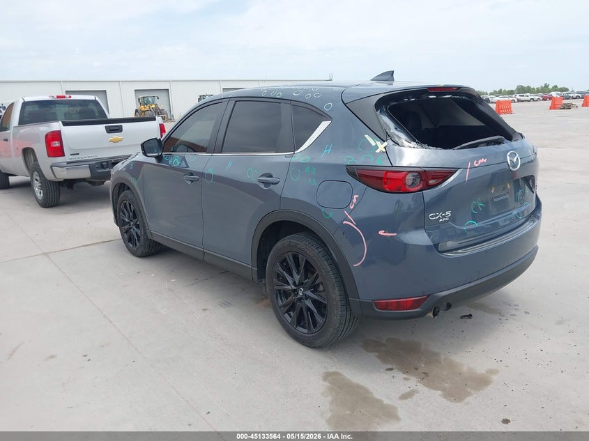 Vin: jm3kfbcy2m0438035, lot: 45631193, mazda cx-5 carbon edition turbo 20213