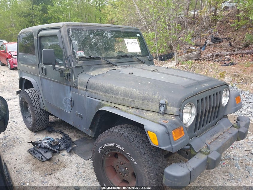 2002 JEEP WRANGLER SPORT