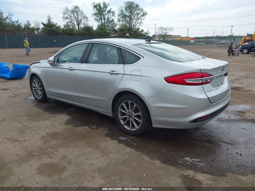 Vin: 3fa6p0hdxhr310588, lot: 45631224, ford fusion se 20173