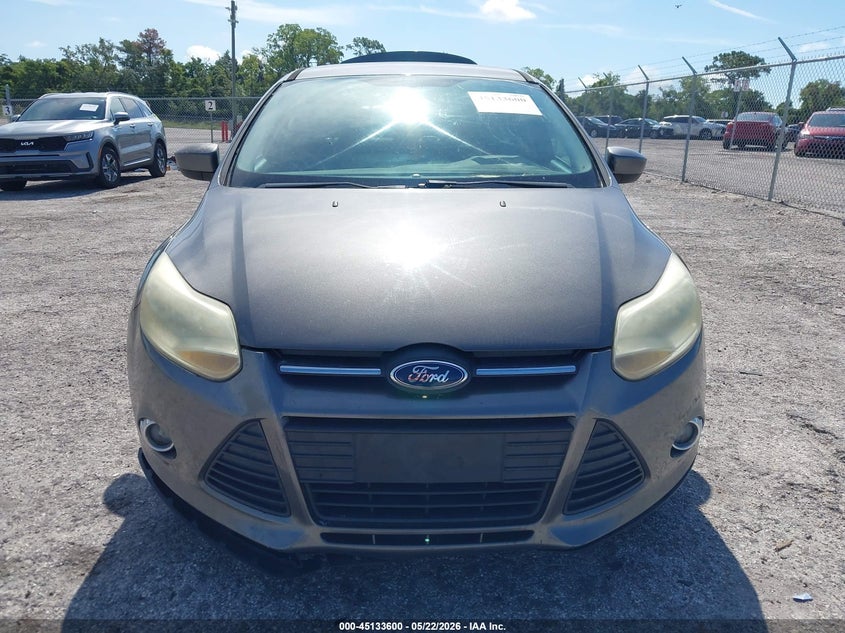 2012 Ford Focus 2.0 Se Grey Lot 111045133600 Vin 1FAHP3F20CL231949