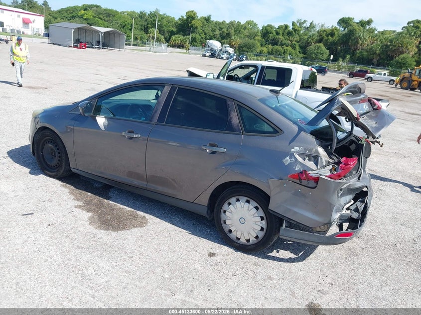 2012 Ford Focus 2.0 Se Grey Lot 111045133600 Vin 1FAHP3F20CL231949