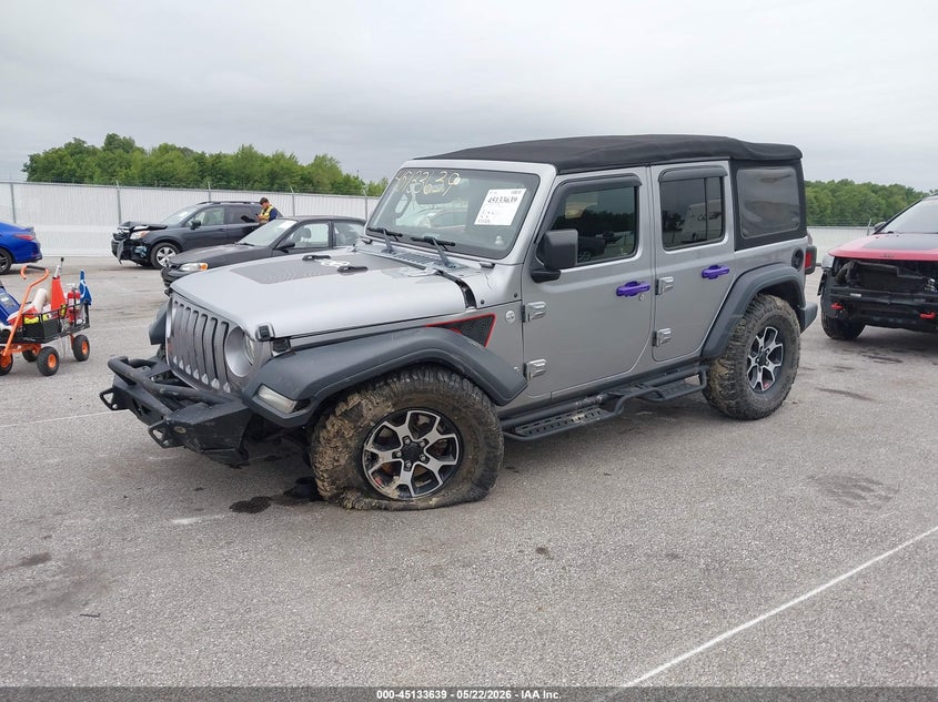 2018 JEEP WRANGLER UNLIMITED SPORT · Фото 2