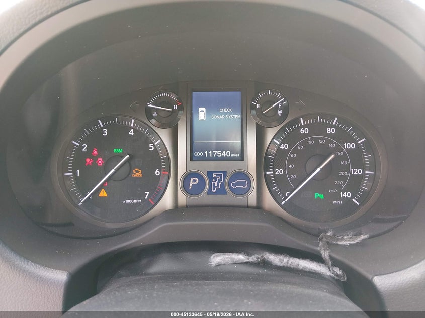 2018 Lexus Gx 460 VIN: JTJBM7FX2J5200373 Lot: 45133645