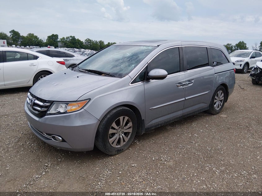 2016 HONDA ODYSSEY auction photo 2