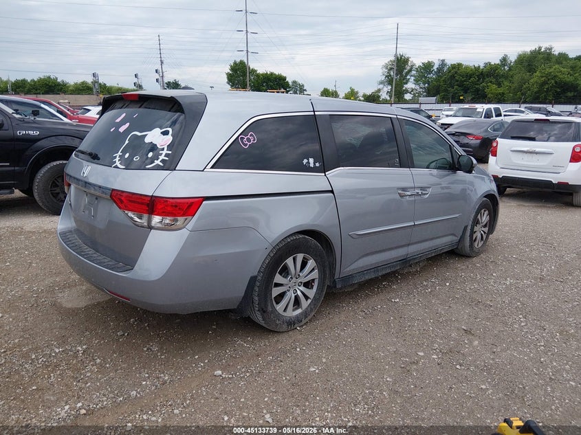 2016 HONDA ODYSSEY auction photo 4