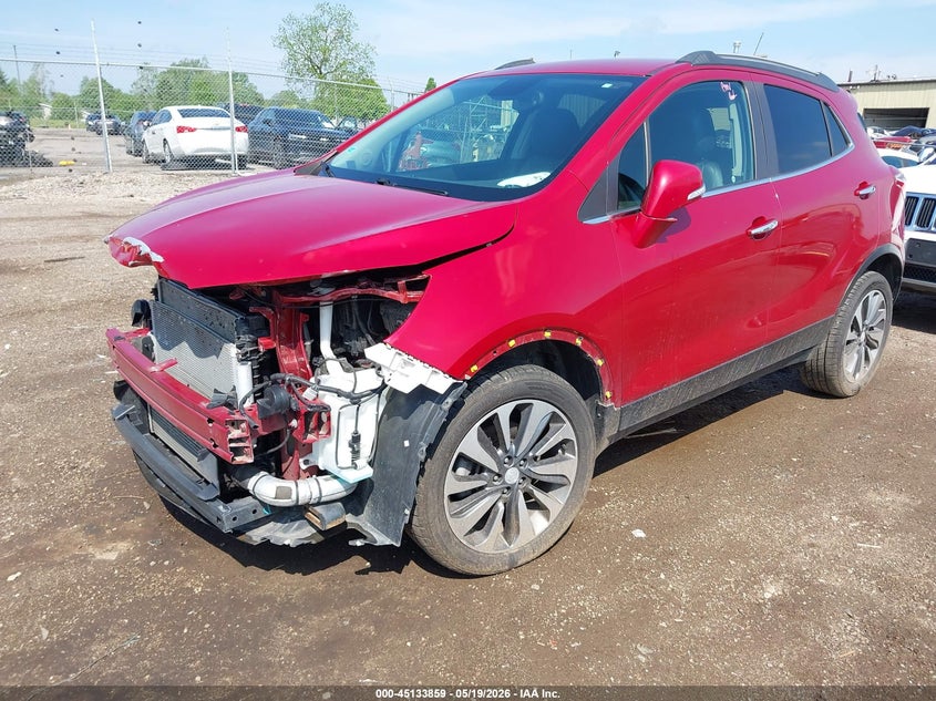 Vin: kl4cjgsm5kb700424, lot: 45631488, buick encore awd essence 20192