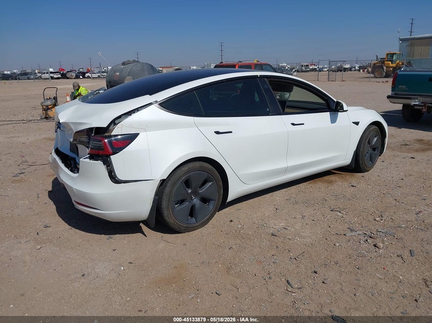 Vin: 5yj3e1eb0nf169121, lot: 45631508, tesla model 3 long range dual motor all-wheel drive 20224