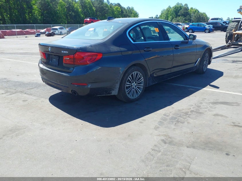Vin: wbaja5c59kbx86987, lot: 45631521, bmw 530i 20194