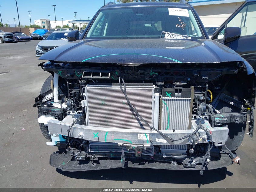 VIN KM8RH5SA9TU040329 2026 HYUNDAI PALISADE HEV BLUE SEL PREMIUM 7P